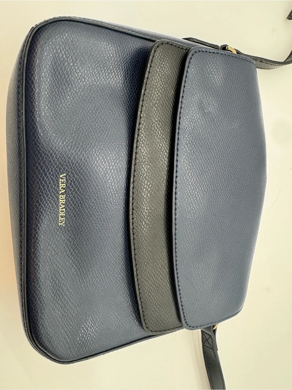 Vera Bradley Navy and Black Crossbody Bag